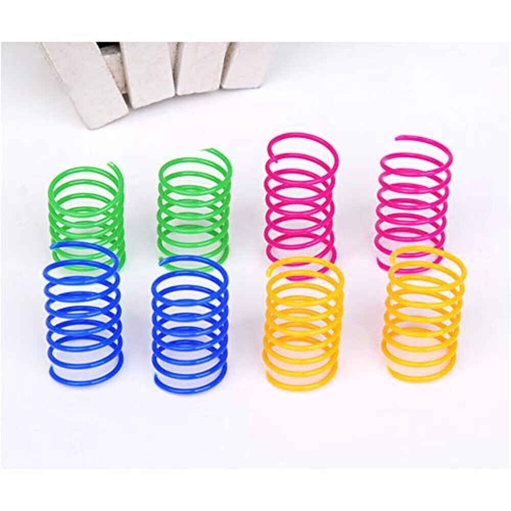 Cat Spring Toy Pack Interactive Play Exercise Hunting Swatting Biting Healthy - Picture 4 of 8